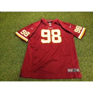 Nike Washington Commanders Redskins Brian Orakpo #98 Youth XL Burgundy‎ Jersey
